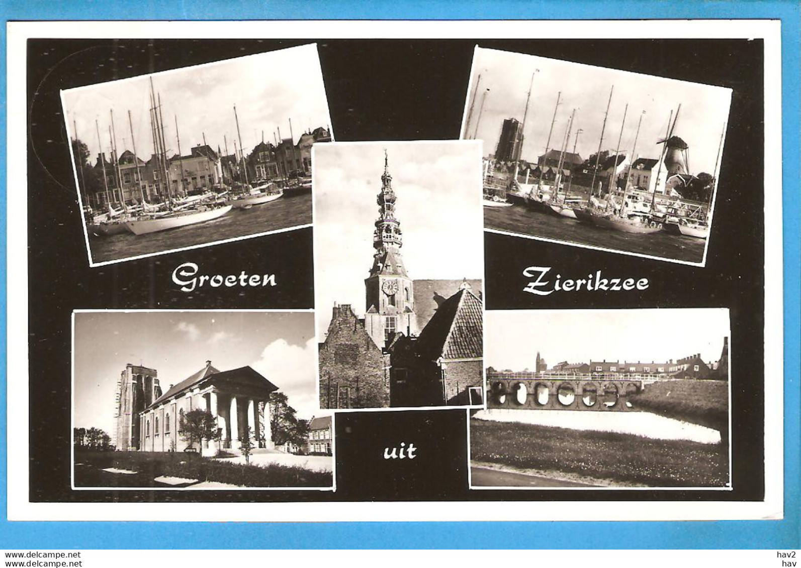 Zierikzee Groeten Uit 5-luik RY50962 - Zierikzee