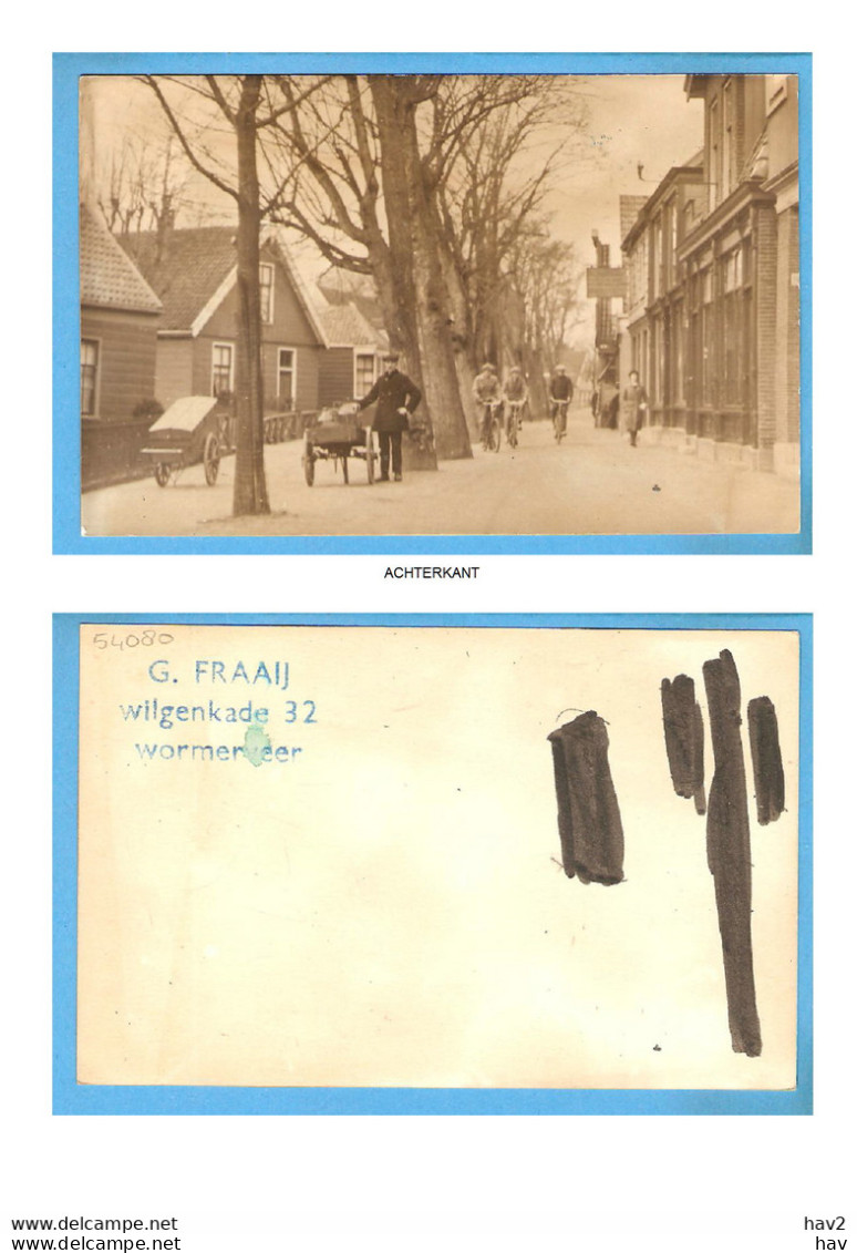 Zaanstreek Foto Stempel G. Fraaij RY54080 - Zaanstreek