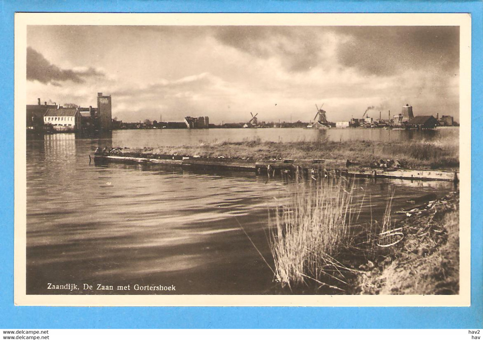 Zaandijk De Zaan Met Gortershoek En Molens RY53670 - Zaanstreek