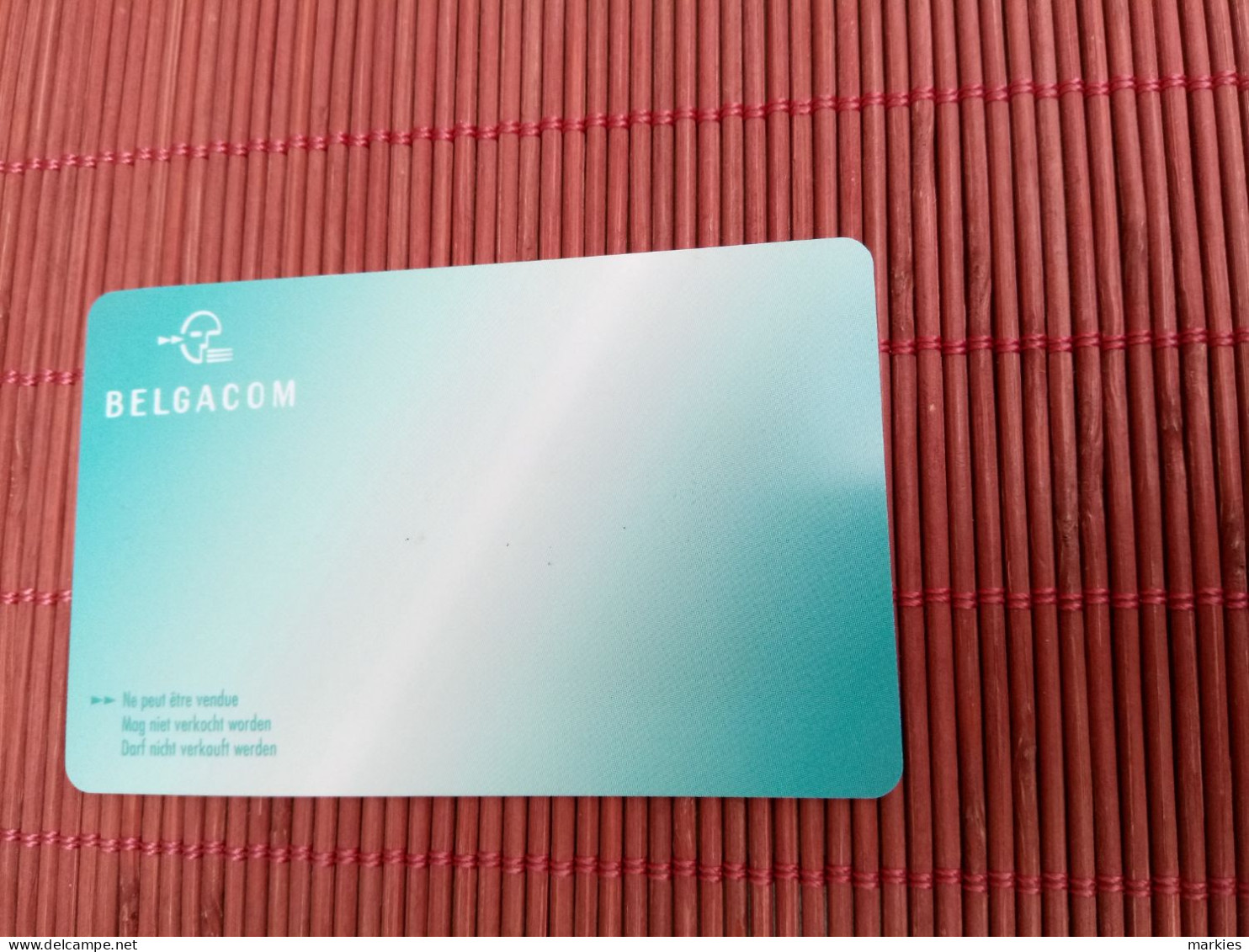 Belgacom Prepaidcard (mint,New)2 Photos Very Hard To Find In New Condition RRR - Cartes GSM, Recharges & Prépayées