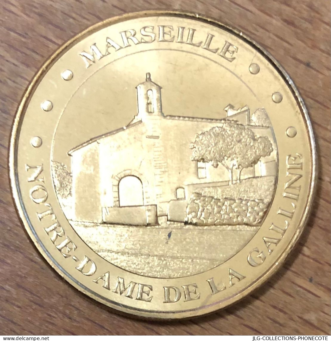 13 MARSEILLE L'ESTAQUE NOTRE-DAME DE LA GALINE MDP 2013 MÉDAILLE MONNAIE DE PARIS JETON TOURISTIQUE MEDALS COINS TOKENS - 2013