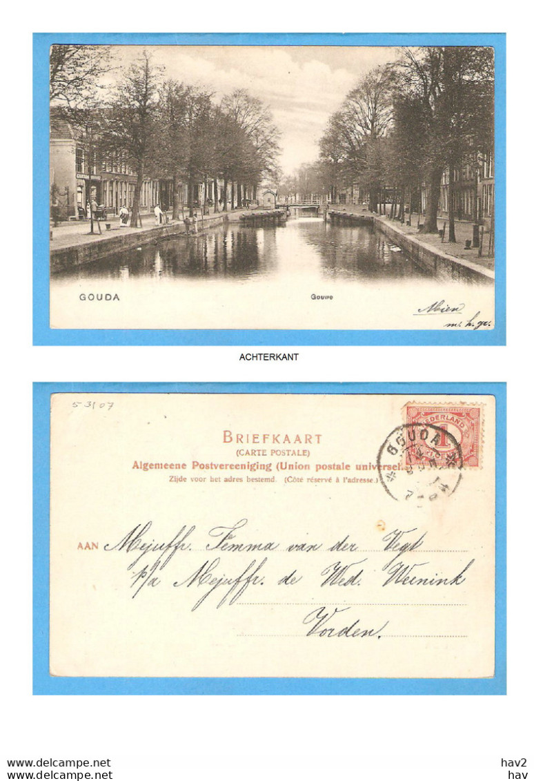 Gouda De Gouwe Voor 1905 RY53107 - Gouda