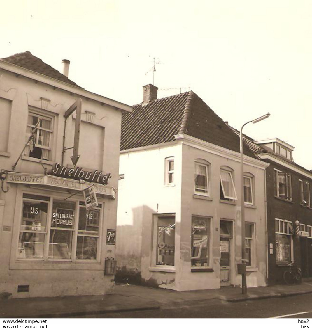 Goor Foto Grotestraat Winkel Jamin Ophuis Kapper 1965 J093 - Goor