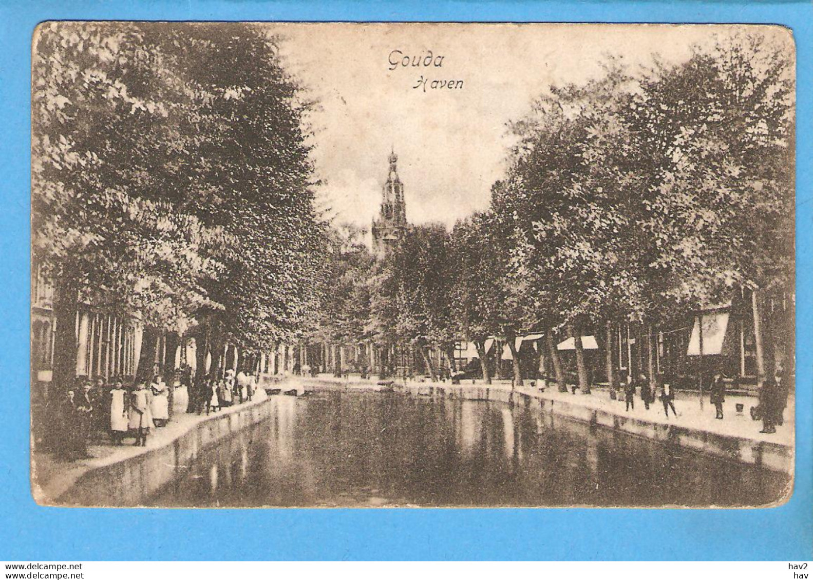 Gouda Haven Ca 1908 RY53509 - Gouda