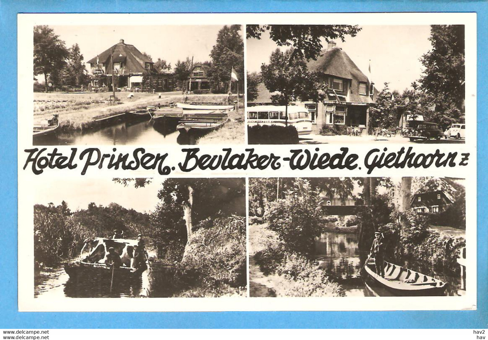 Giethoorn Bondshotel Prinsen 4-luik RY54825 - Giethoorn