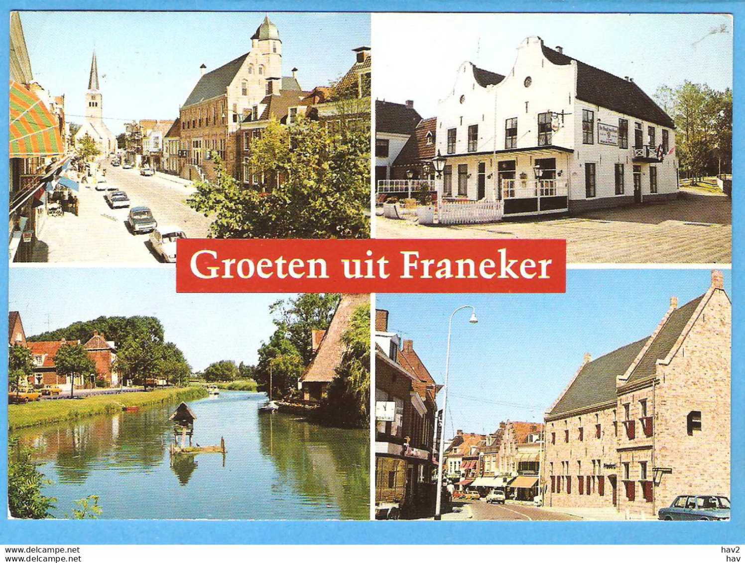 Franeker Groeten Uit 4-luik RY52574 - Franeker