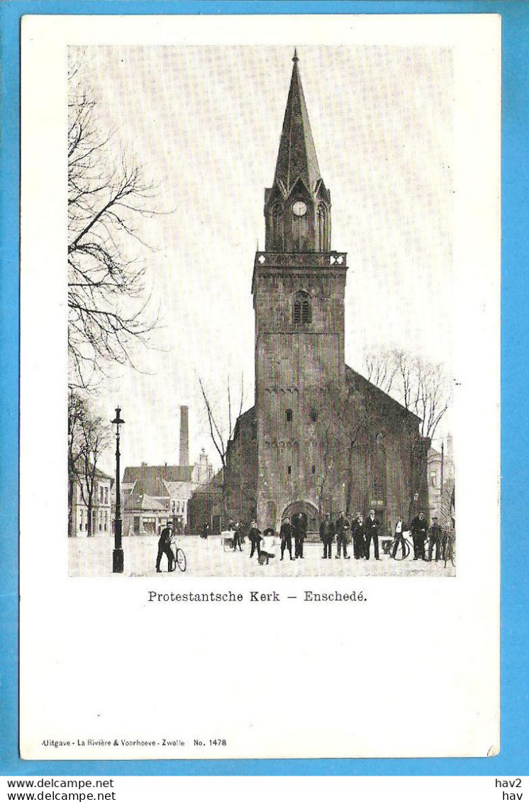 Enschede Protestantsche Kerk Voor 1905 RY51569 - Enschede