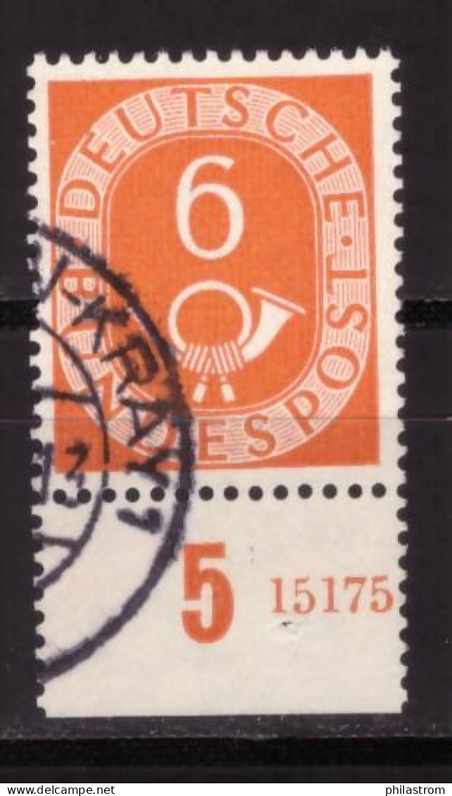 BRD - Germany - Used - Gestempelt -  Mi Nr 126 Halb-HAN  (PLTH-0076) - Gebraucht