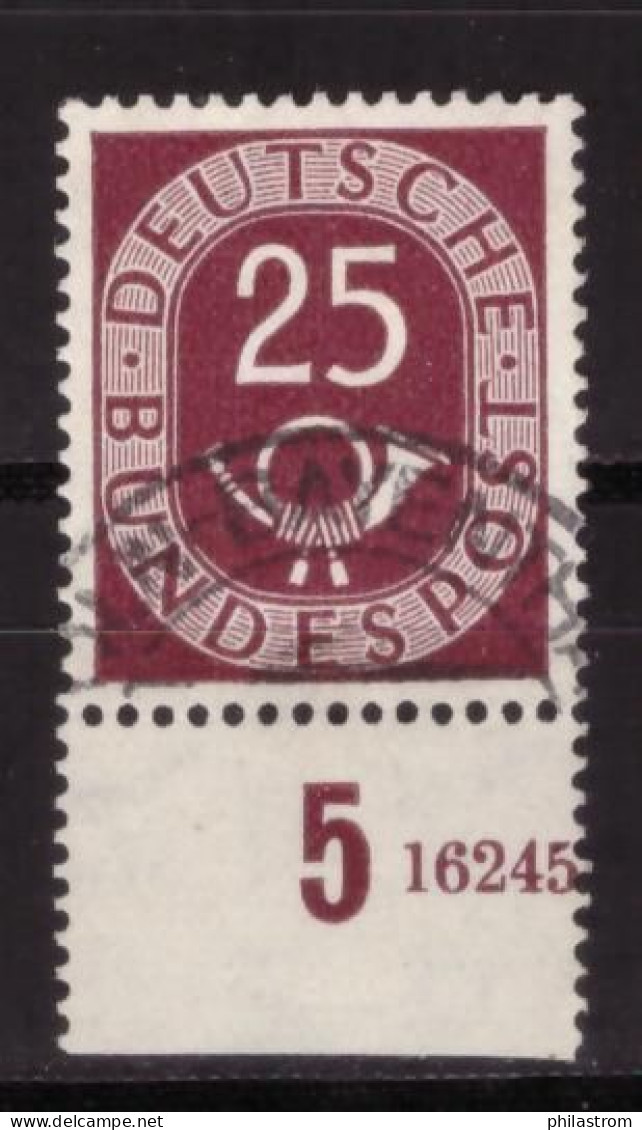 BRD - Germany - Used - Gestempelt -  Mi Nr 131 Halb-HAN  (PLTH-0078) - Gebraucht