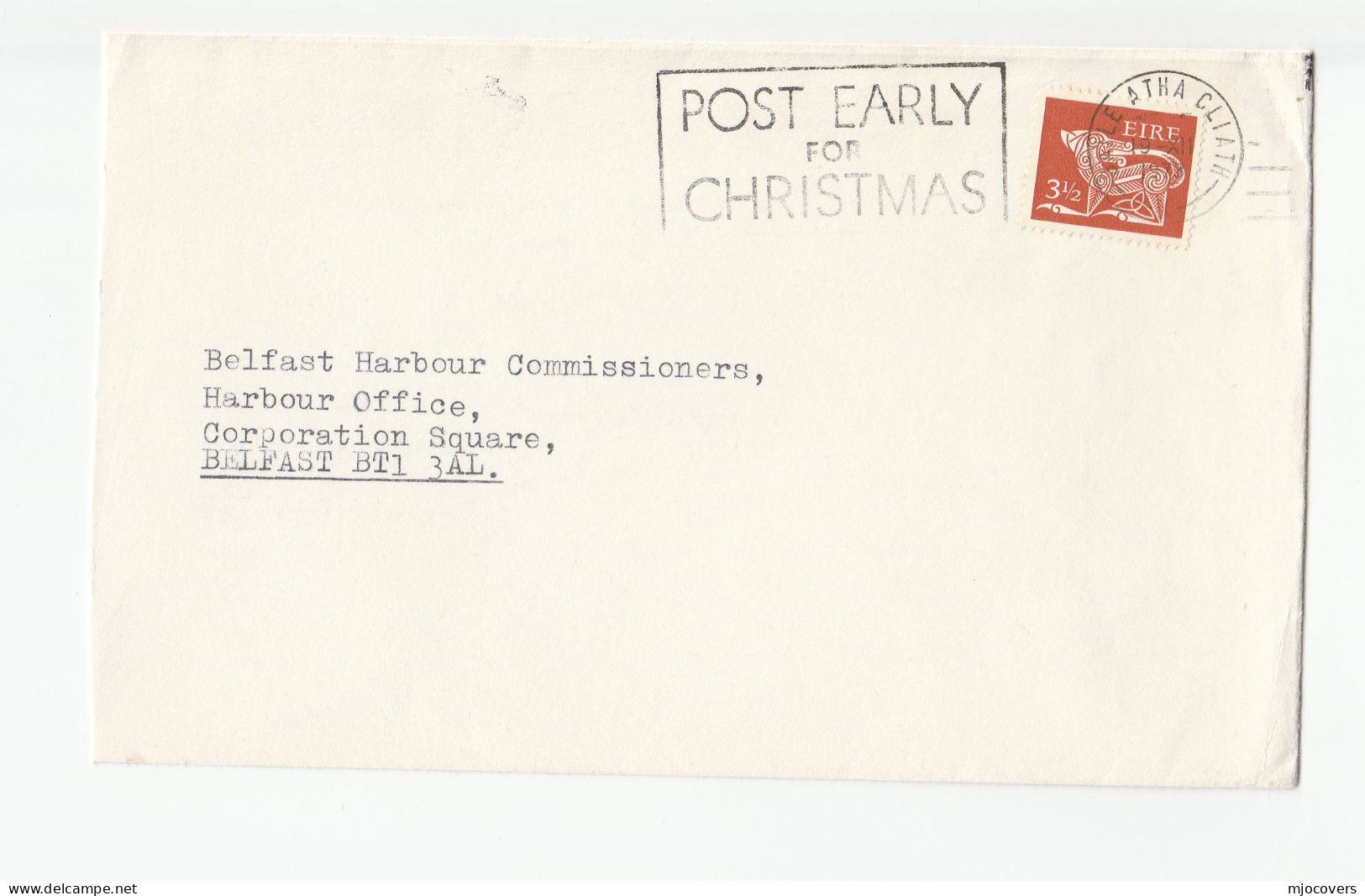 1964 - 1973 IRELAND Post  Topic SLOGAN COVERS Post Early, District Numbers, Speed Delivery , Cover Stamps - Colecciones & Series