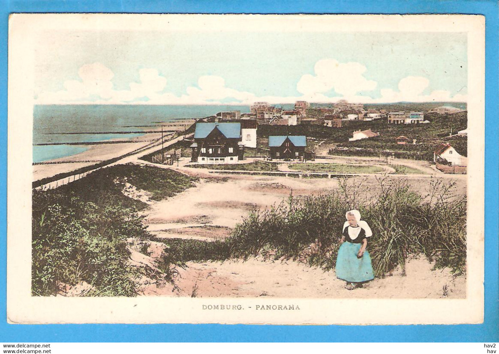 Domburg Panorama Kleur RY49770 - Domburg