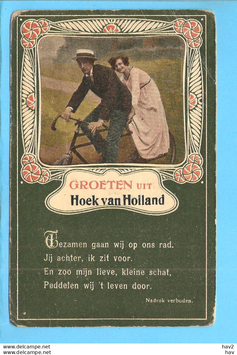 Hoek Van Holland Met Gedichtje 1923 RY55460 - Hoek Van Holland