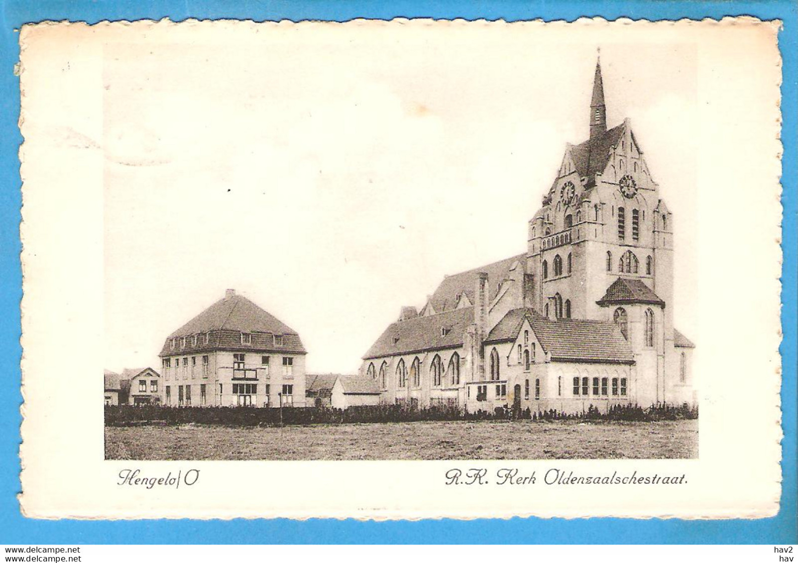 Hengelo RK Kerk Oldenzaalschestraat 1942 RY51571 - Hengelo (Ov)