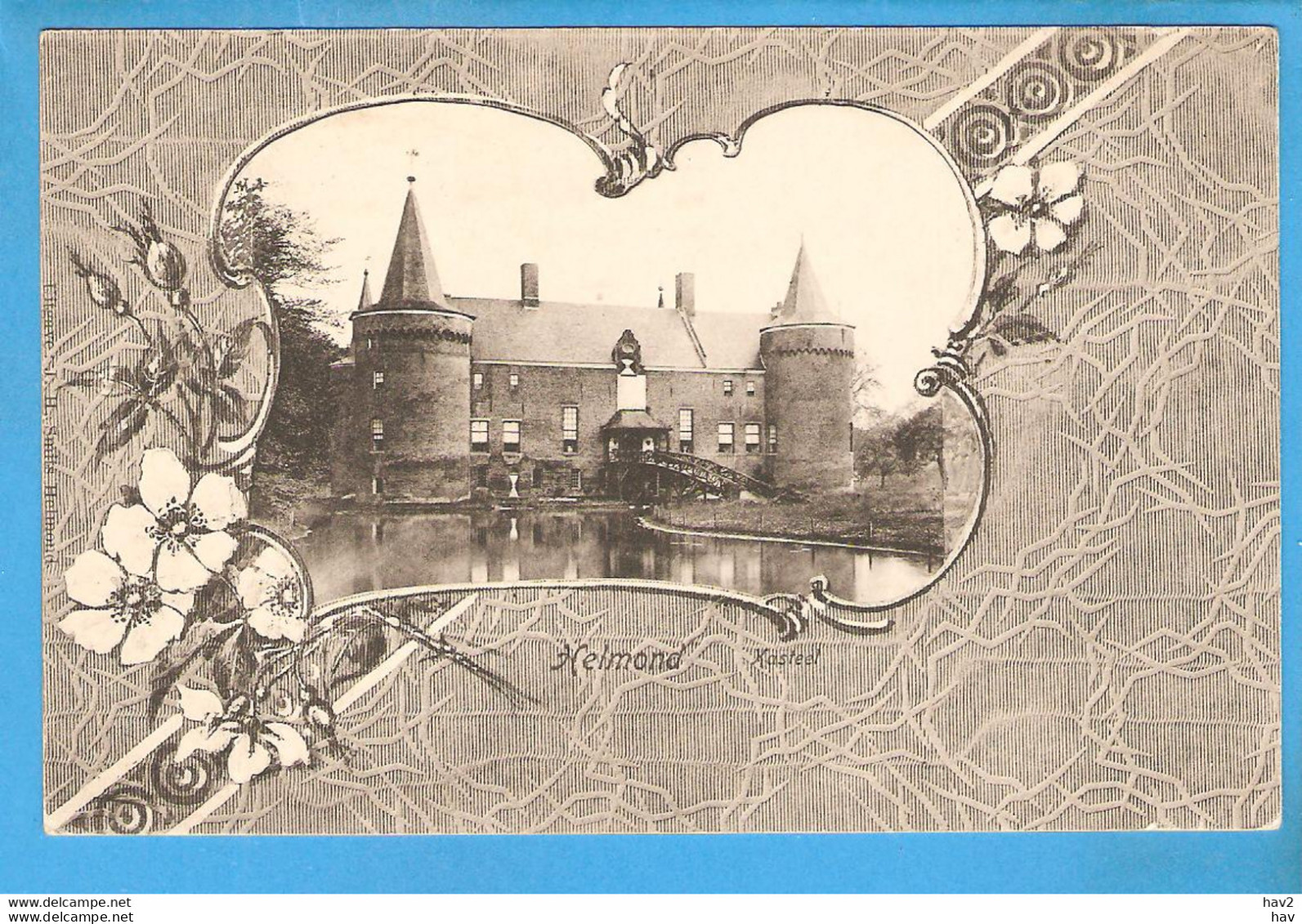 Helmond Kasteel In Jugendstil Voor 1905 RY50755 - Helmond