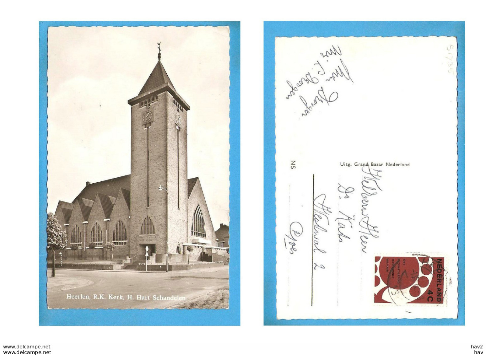 Heerlen RK Kerk Heilig Hart Schandelen RY51735 - Heerlen