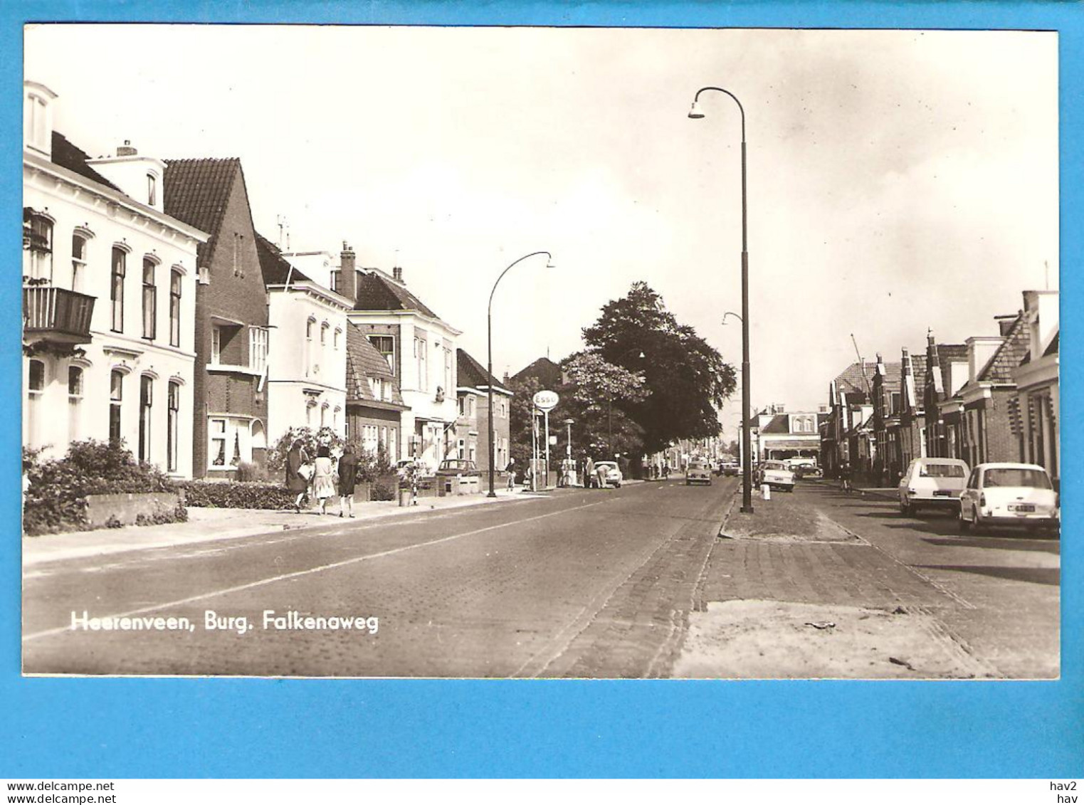 Heerenveen Burgemeester Falkenaweg, ESSO Pomp RY49912 - Heerenveen