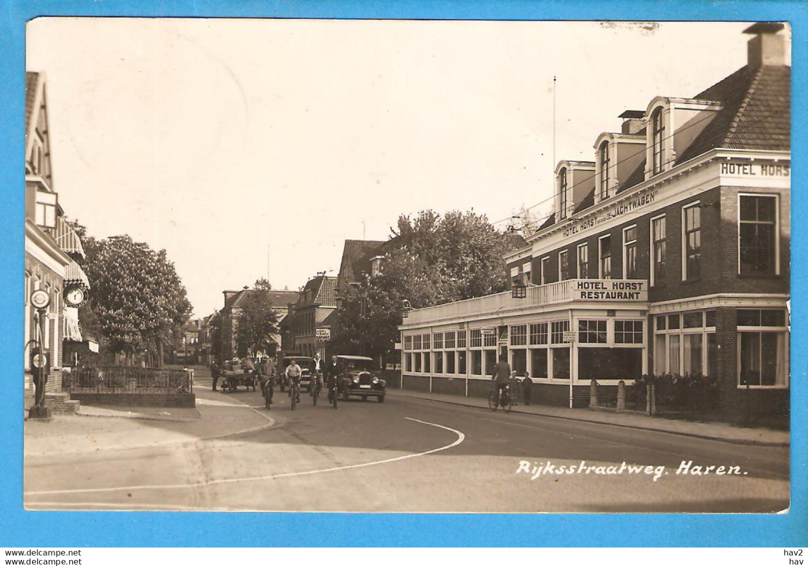 Haren Rijksstraatweg Hotel Horst 1933 RY49320 - Haren