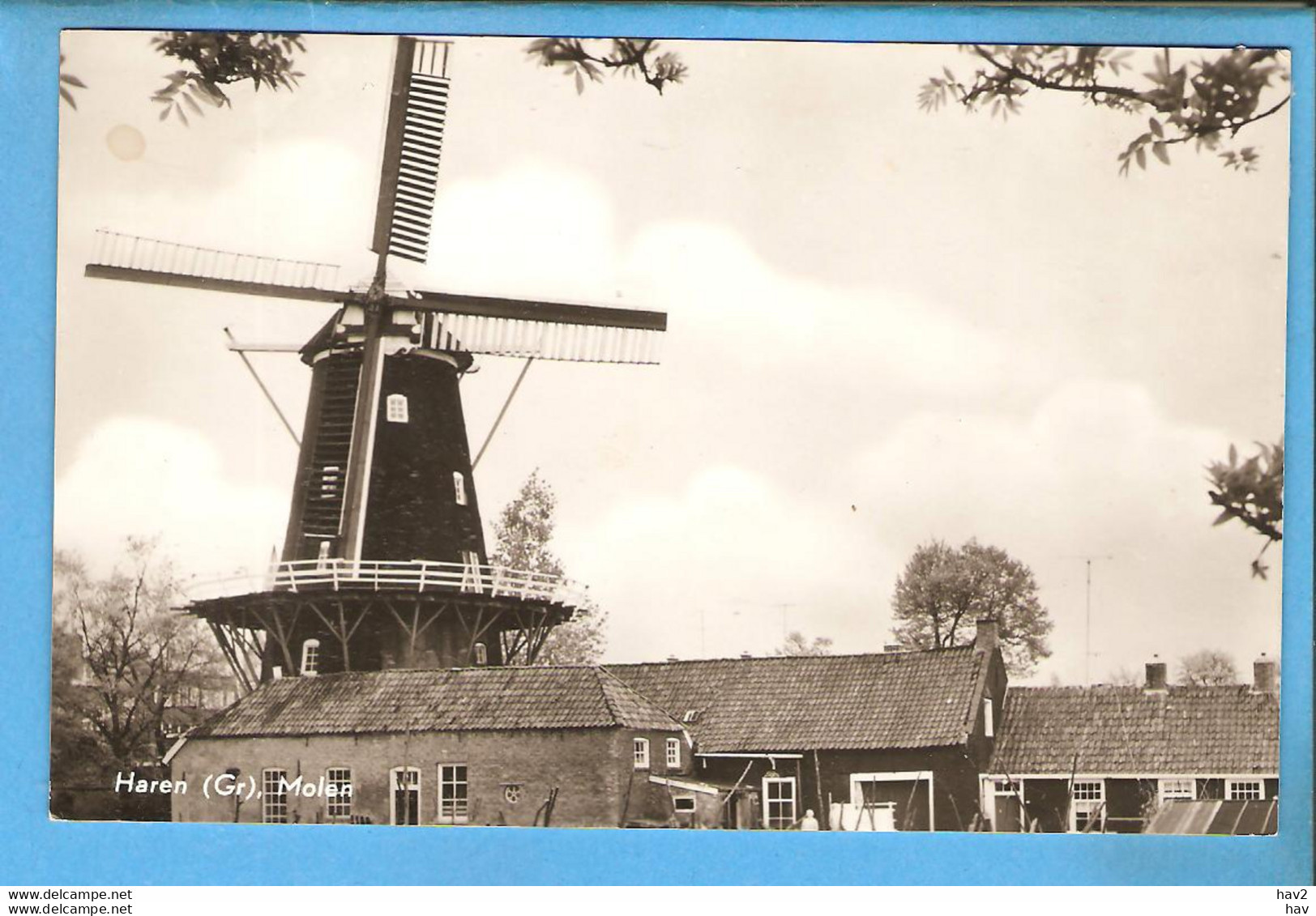 Haren Groningen Molen ML829 - Haren