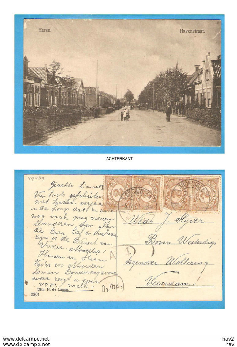 Haren Havenstraat 1921 RY49589 - Haren