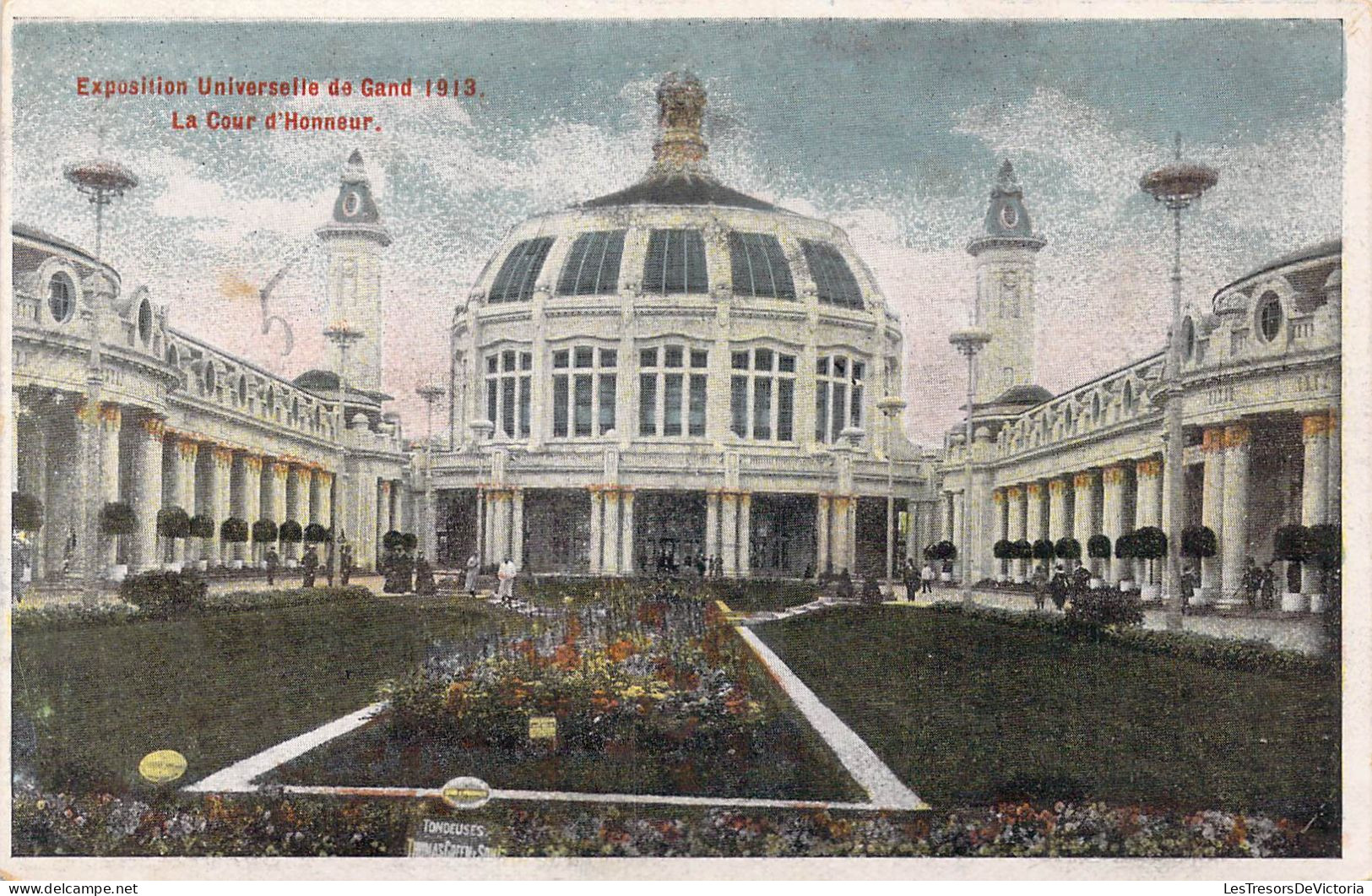 BELGIQUE - Gand - Exposition Universelle De Gand 1913 - Le Cour D'Honneur - Carte Postale Ancienne - Gent