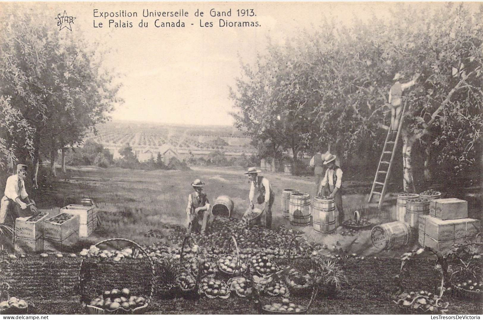 BELGIQUE - Gand - Exposition Universelle De Gand 1913 - Le Palais Du Canada - Les Dioramas - Carte Postale Ancienne - Gent