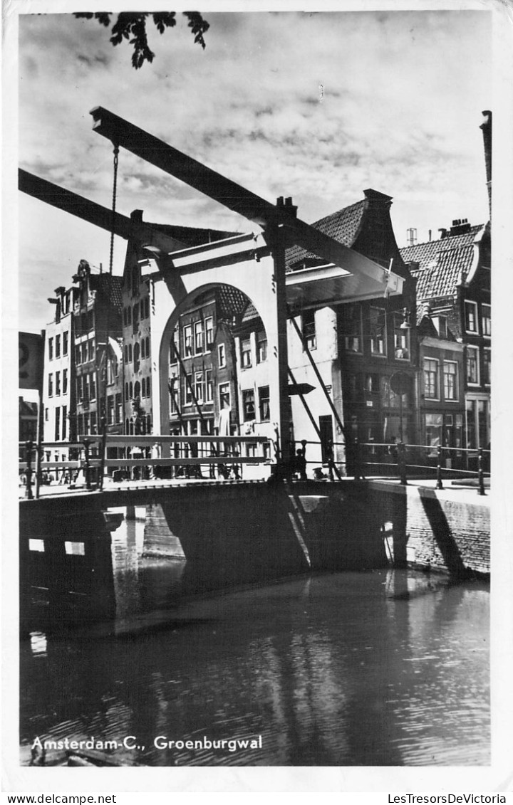 PAYS-BAS - Amsterdam - Groenburgwal - Carte Postale Ancienne - Amsterdam