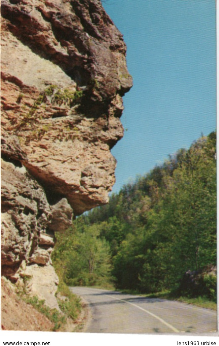 The Great Stone Face , - Smokey Mountains