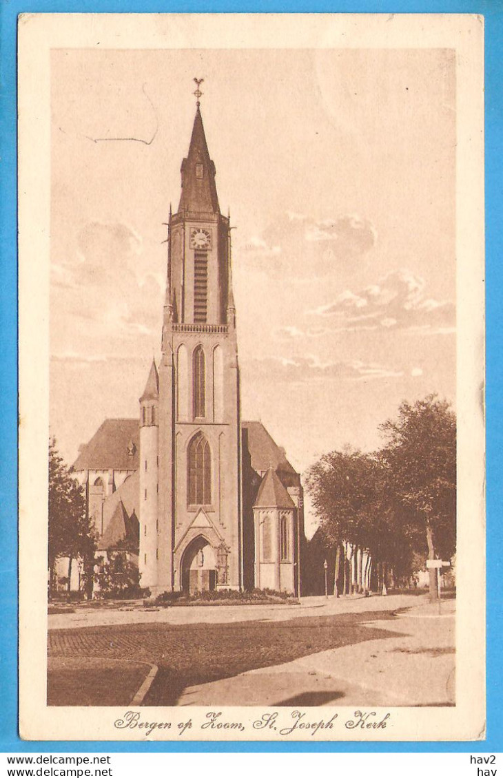 Bergen Op Zoom Joseph Kerk 1943 RY49226 - Bergen Op Zoom