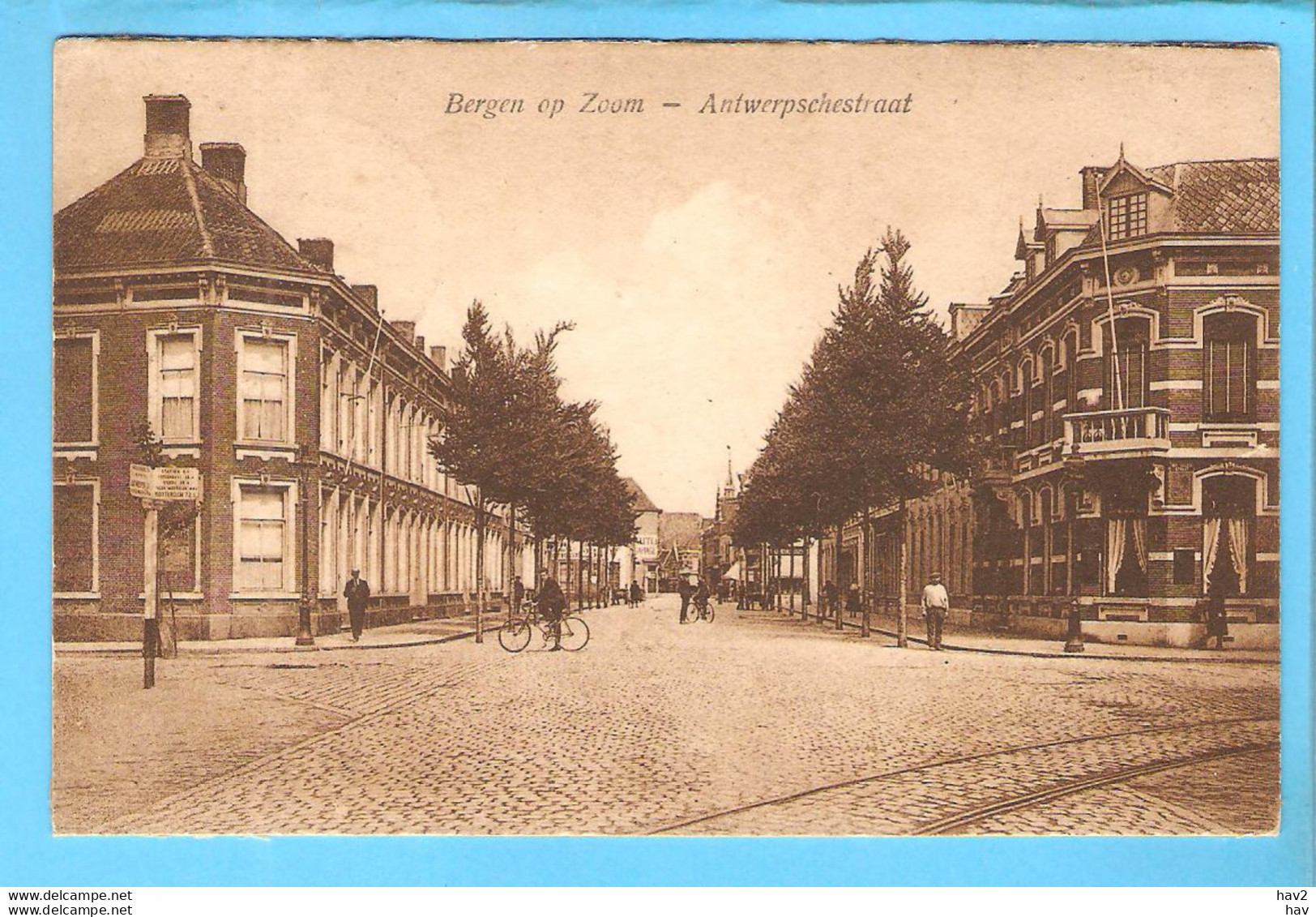 Bergen Op Zoom Antwerpschestraat 1924 RY55568 - Bergen Op Zoom