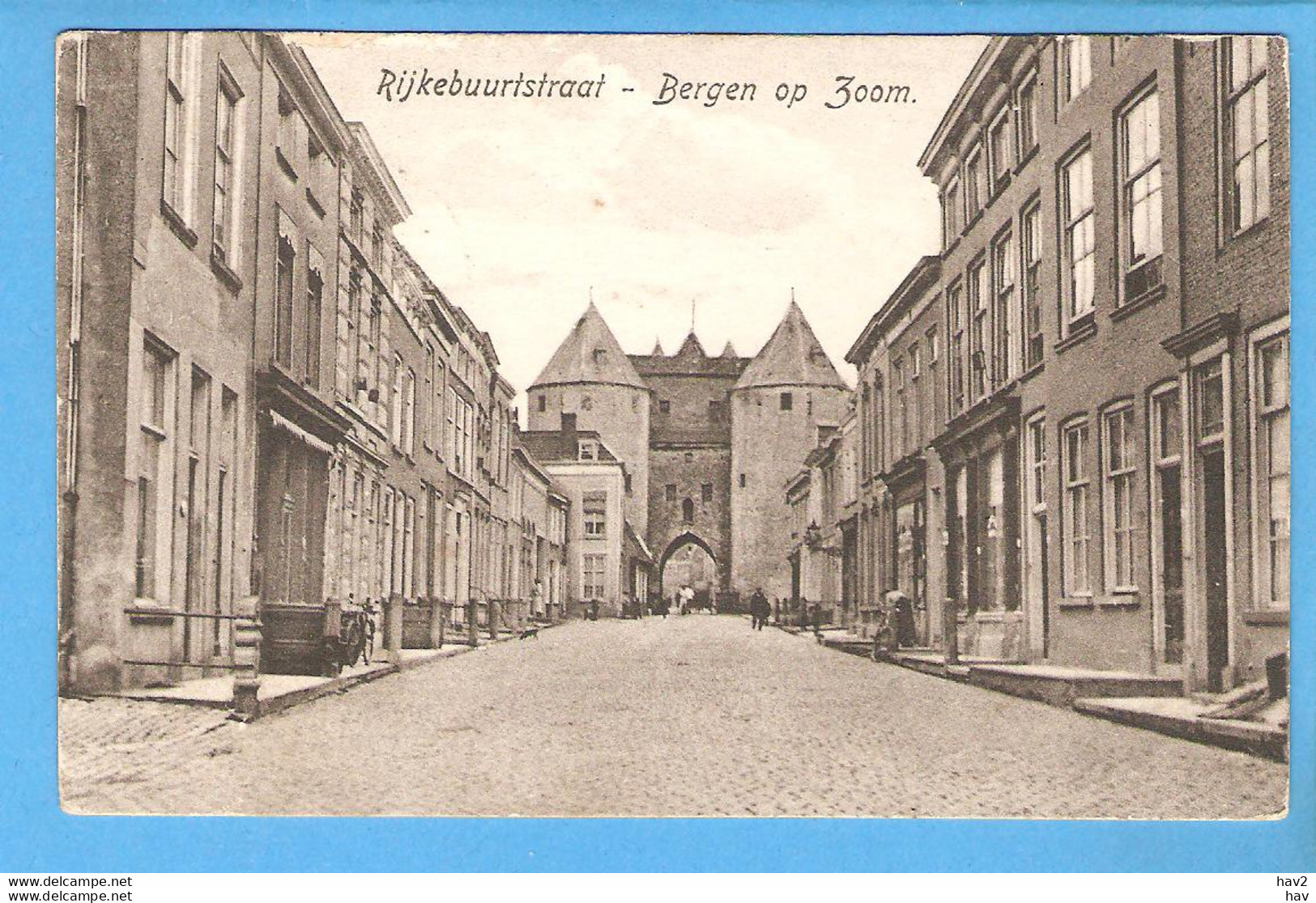 Bergen Op Zoom Rijkebuurtstraat 1917 RY52908 - Bergen Op Zoom