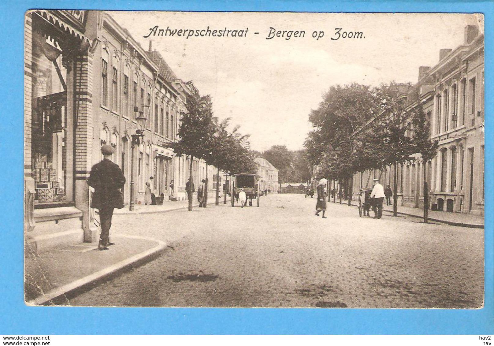 Bergen Op Zoom Antwerpschestraat 1917 RY52817 - Bergen Op Zoom