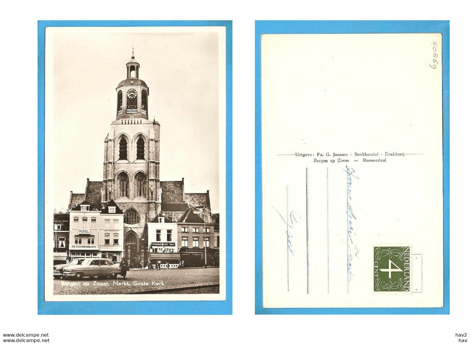 Bergen Op Zoom Markt Grote Kerk Hotel RY50869 - Bergen Op Zoom