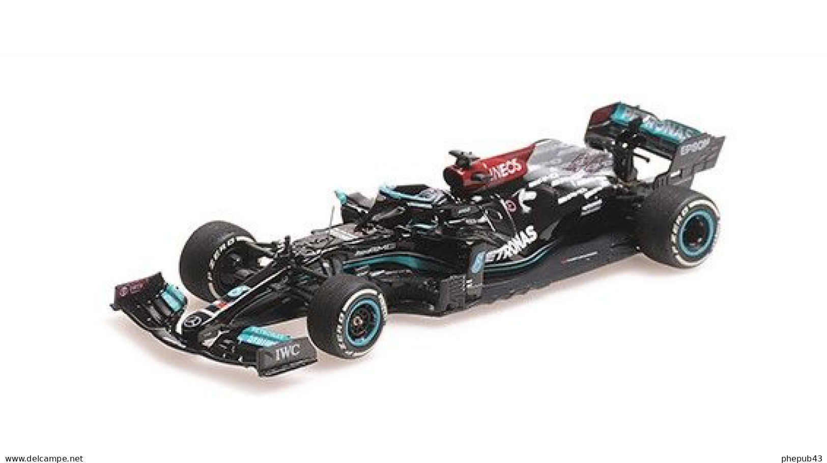 Mercedes-AMG W12 E Performance - Lewis Hamilton - 1st GP FI Bahrain 2021 #44 - Minichamps - Minichamps