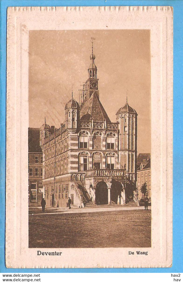 Deventer Gravure De Waag RY54602 - Deventer