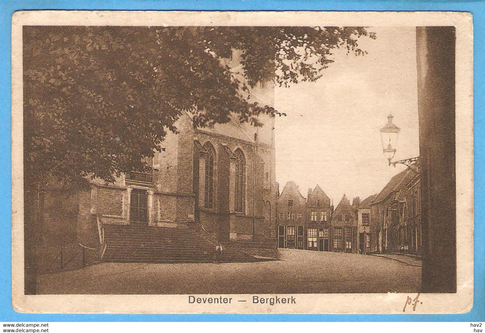 Deventer Gezicht Op Stad En Kerk RY54213 - Deventer