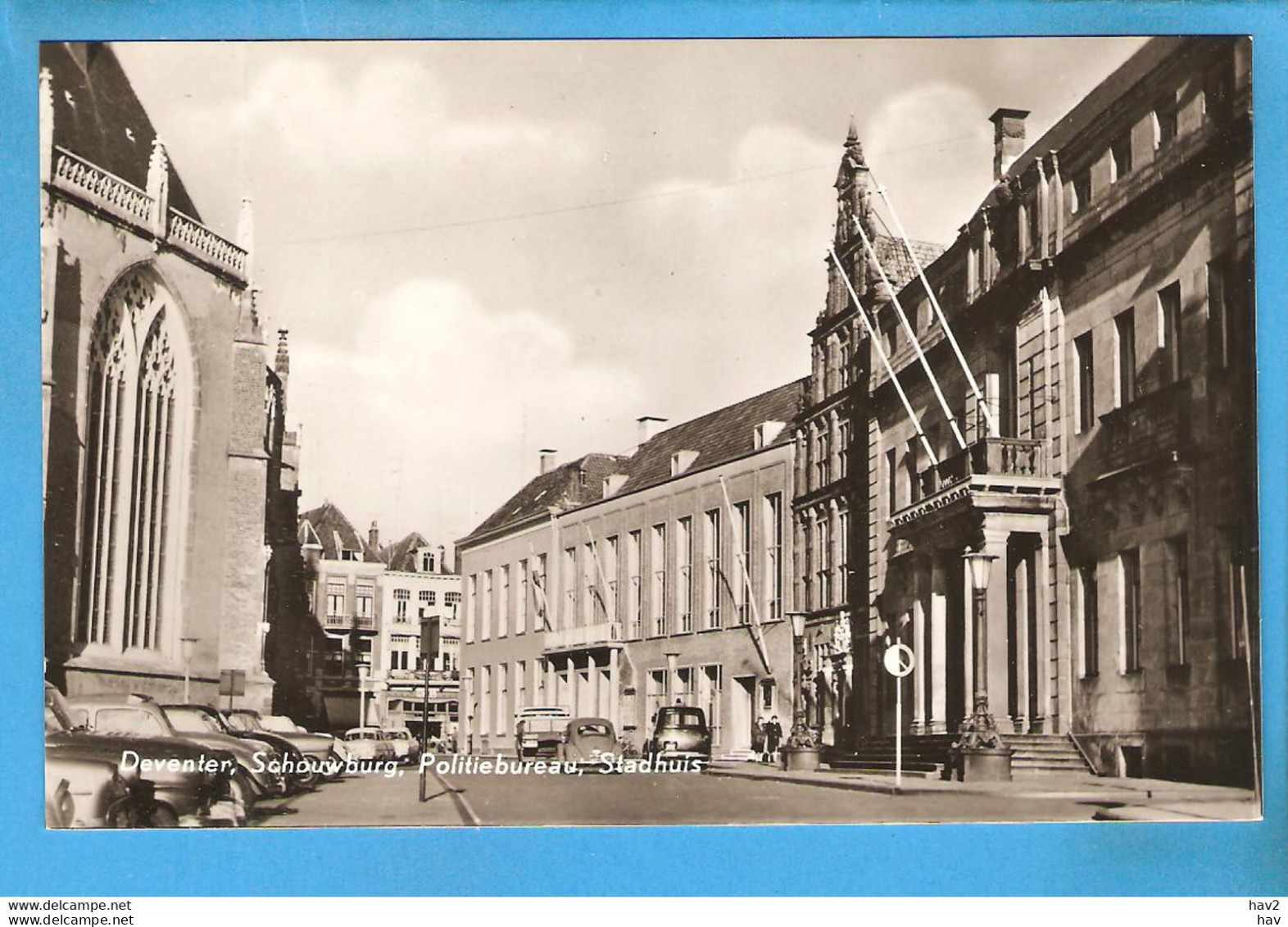 Deventer Schouwburg Politiebureau Stadhuis RY51960 - Deventer