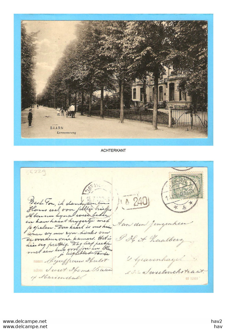 Baarn Eemnesserweg 1910 RY55229 - Baarn
