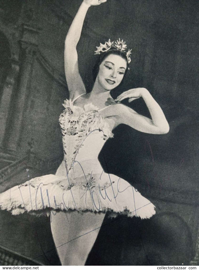 Ballet Magazine Serge Lido #1-4 Including 12 Autographed Photos By Fonteyn Youskevitch Golovine Hightower And Others - Actors & Comedians