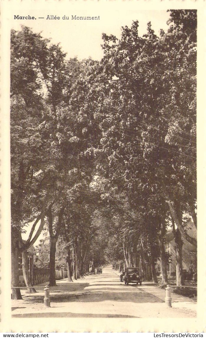 FRANCE - 26 - MARCHE - Allée Du Monument - Edit Perret Delhaye - Carte Postale Ancienne - Autres & Non Classés