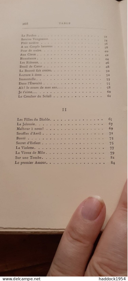 Poèsies 5 Tomes SULLY PRUDHOMME Alphonse Lemerre 1900 - Auteurs Français