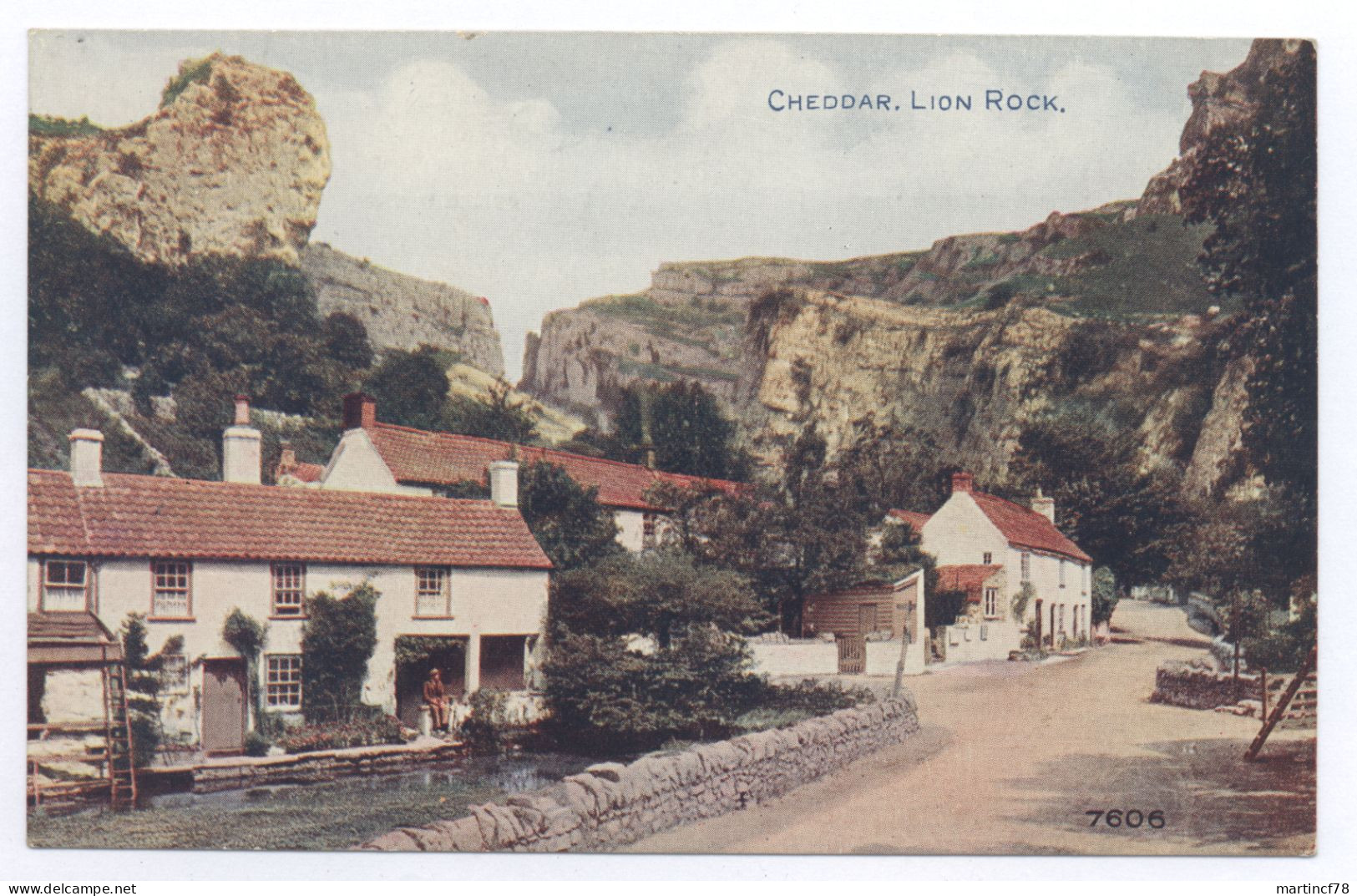 England Cheddar Lion Rock - Cheddar