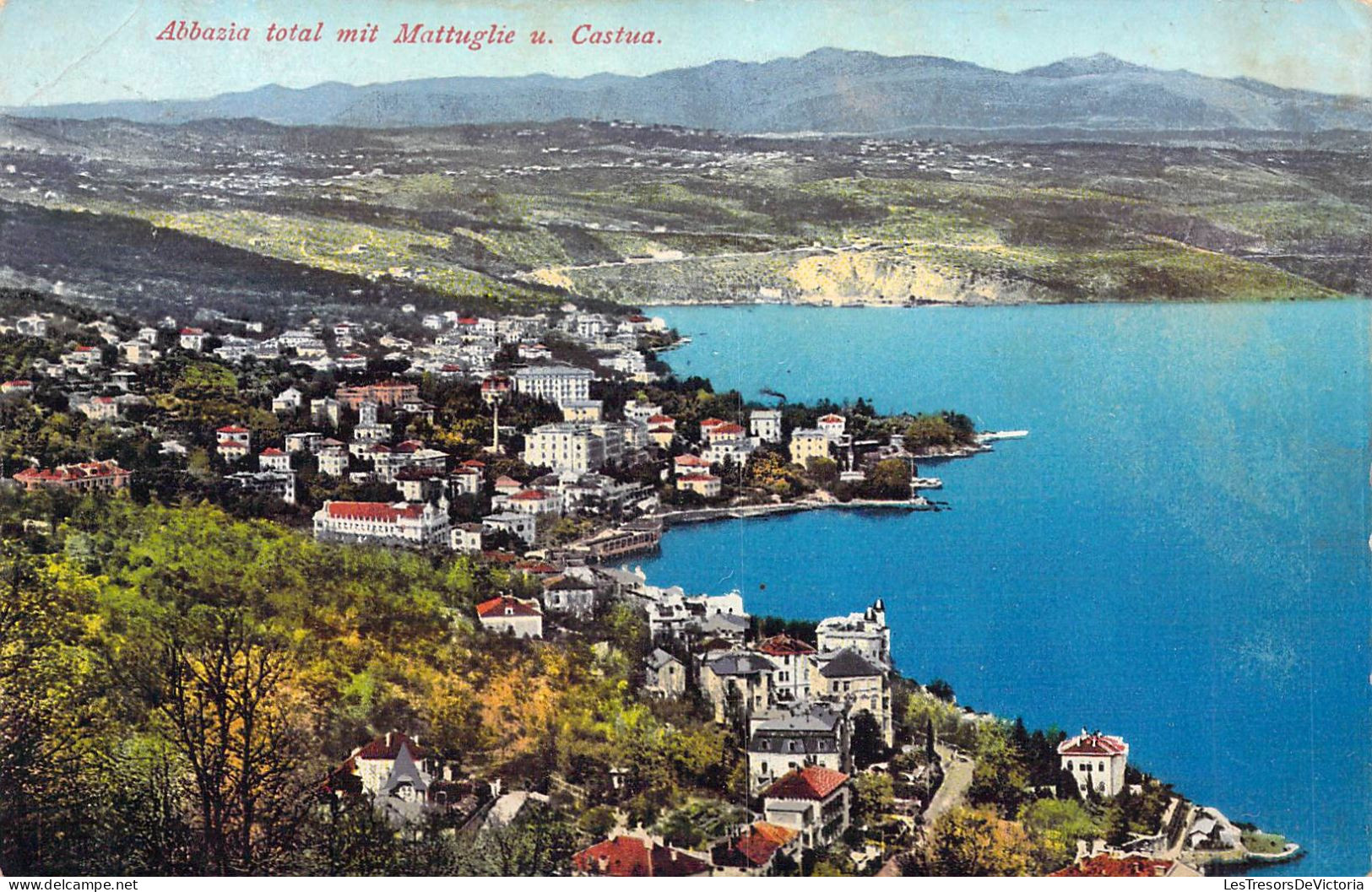 EUROPE - CROATIE - ABBAZIA - Total Mit Mattuglie U Castua - Carte Postale Ancienne - Croatia