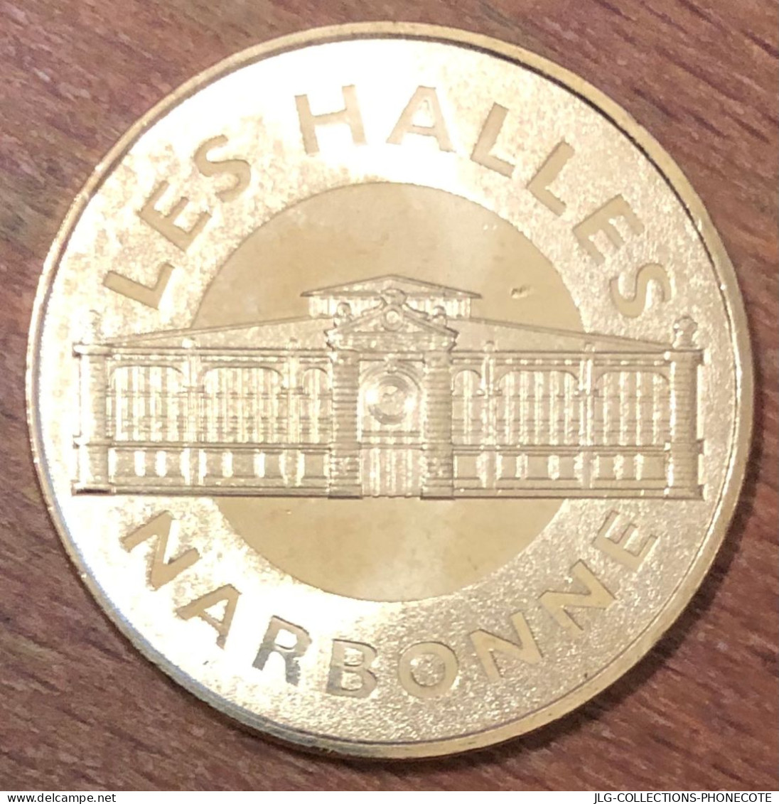 11 NARBONNE LES HALLES MÉDAILLE SOUVENIR MONNAIE DE PARIS 2012 JETON TOURISTIQUE MEDALS COINS TOKENS - 2012