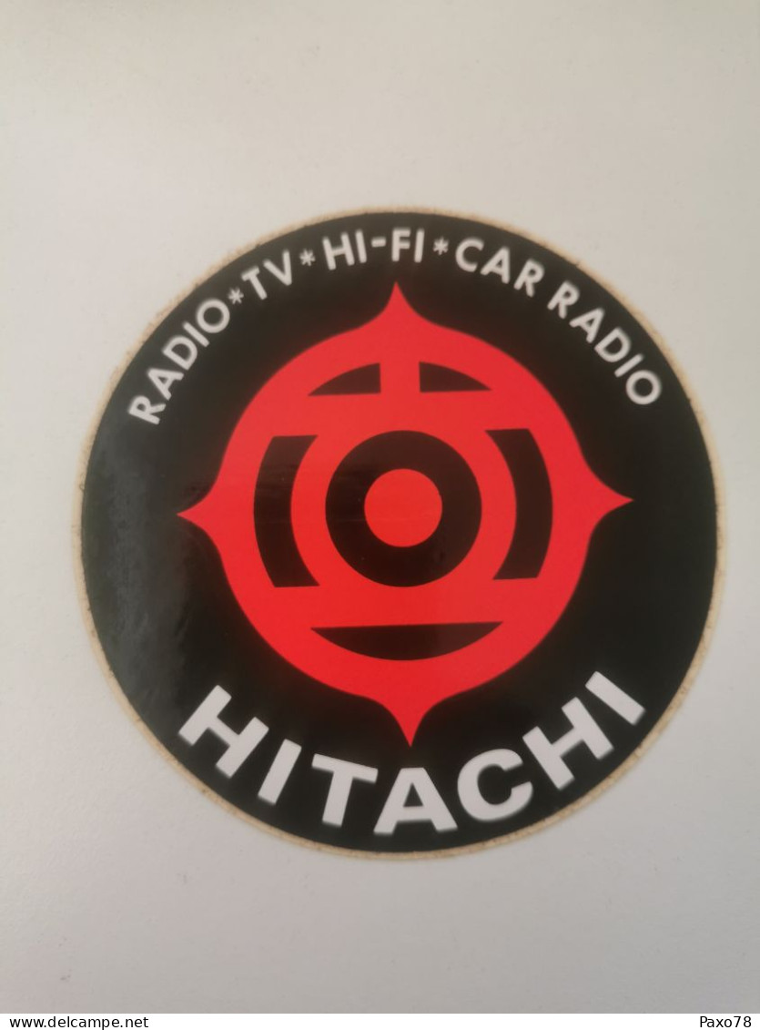 Autocollant Publicitaire, Hitachi - Autocollants