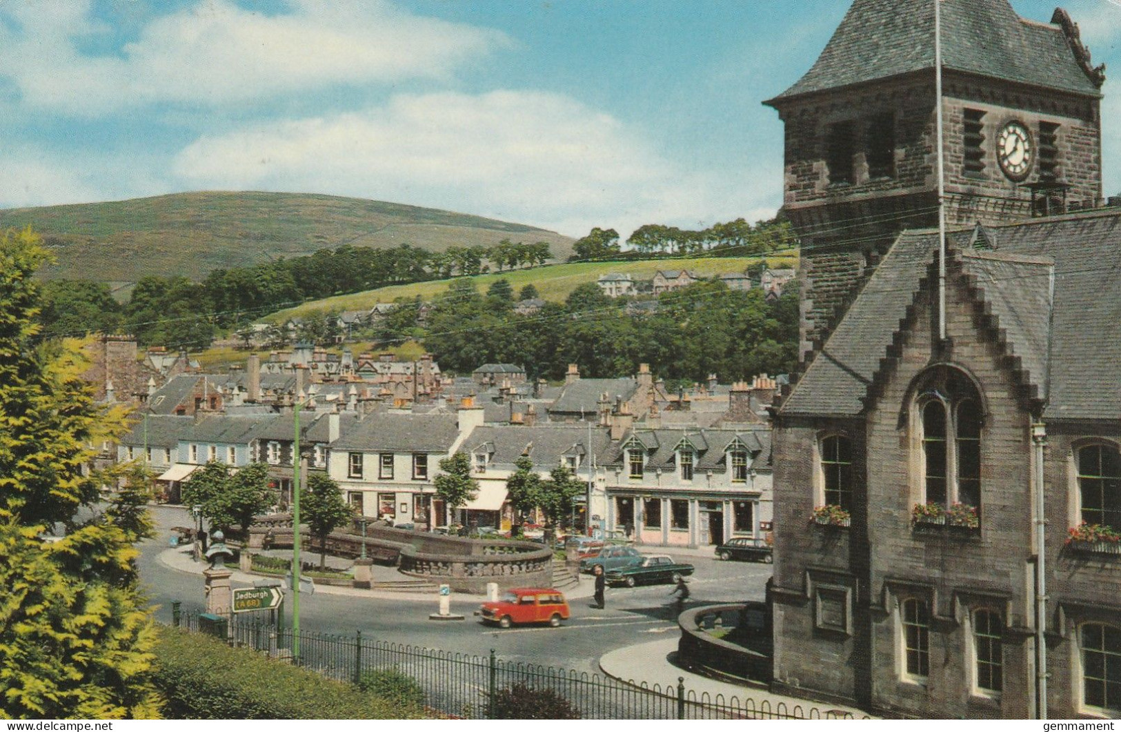 GALASHIELS - THE BURGH BUILDINGS @ CORNMILL SQUARE - Roxburghshire