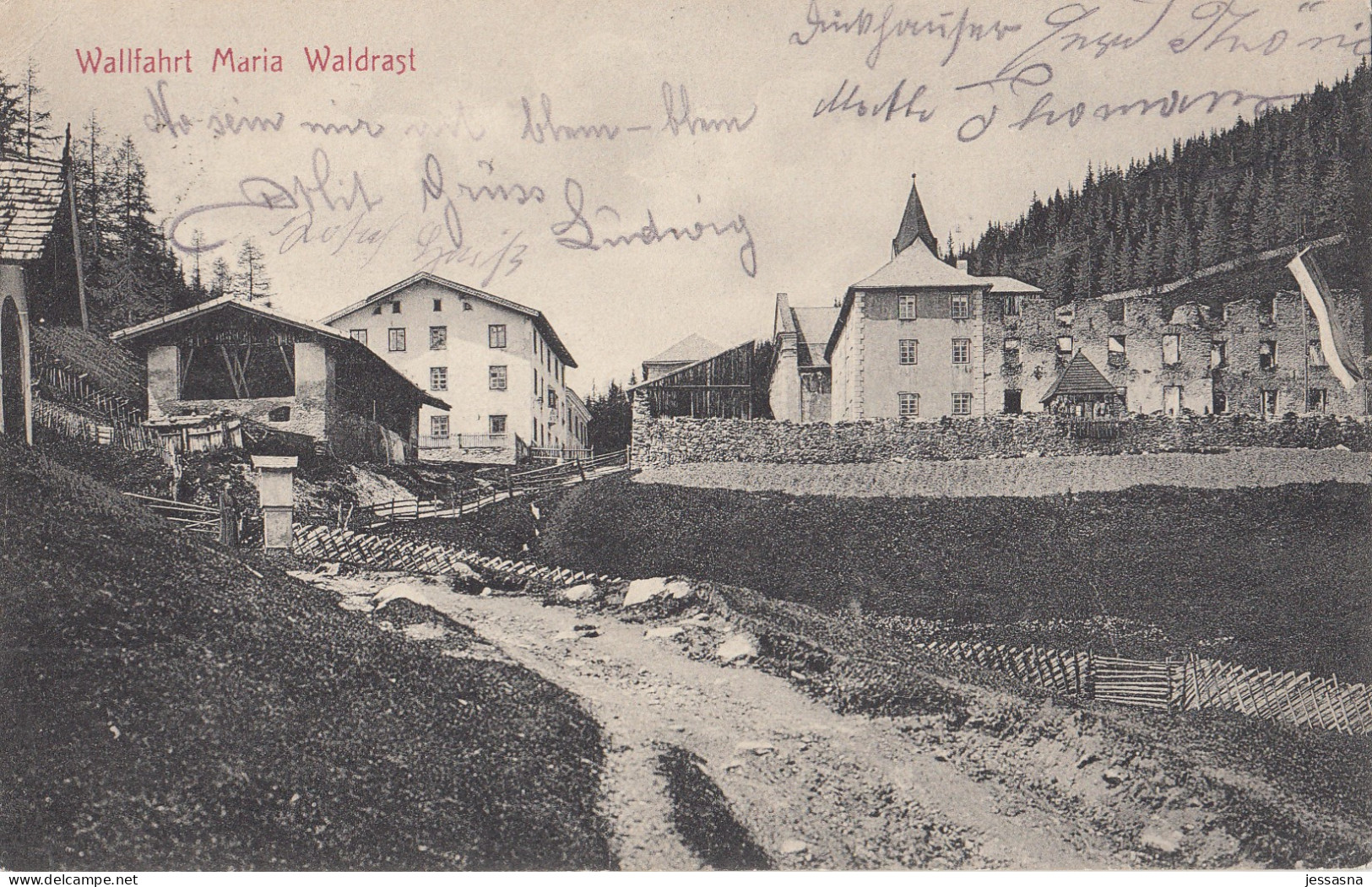 AK - Tirol - Wallfahrt MARIA WALDRAST (Brenner) - 1907 - Matrei Am Brenner
