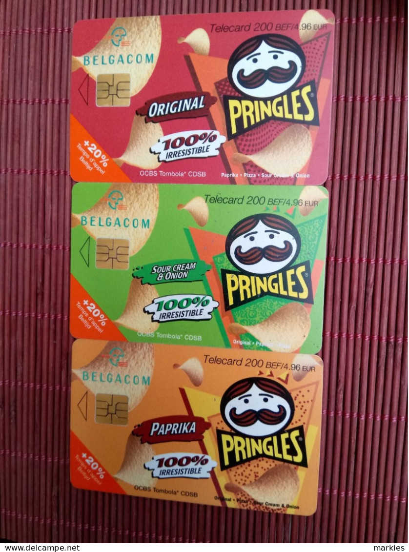Pringles Winner 50 Gr  USED Low Issue Rare - Met Chip