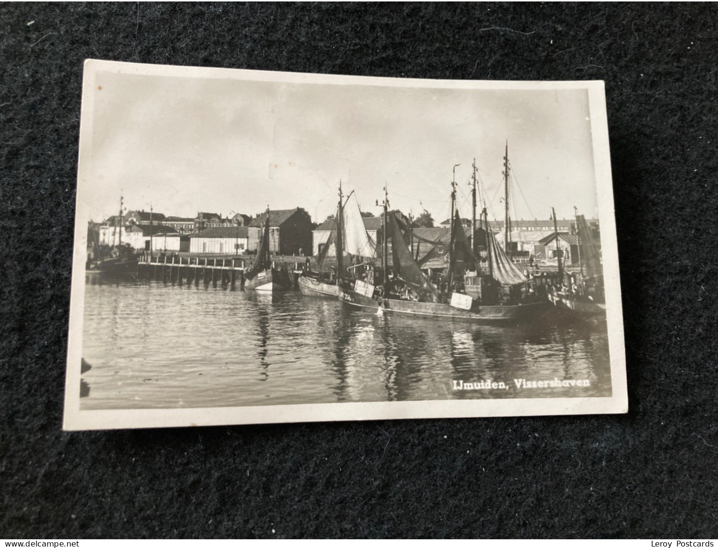 #0896 Ijmuiden Vissershaven Met Boten - IJmuiden