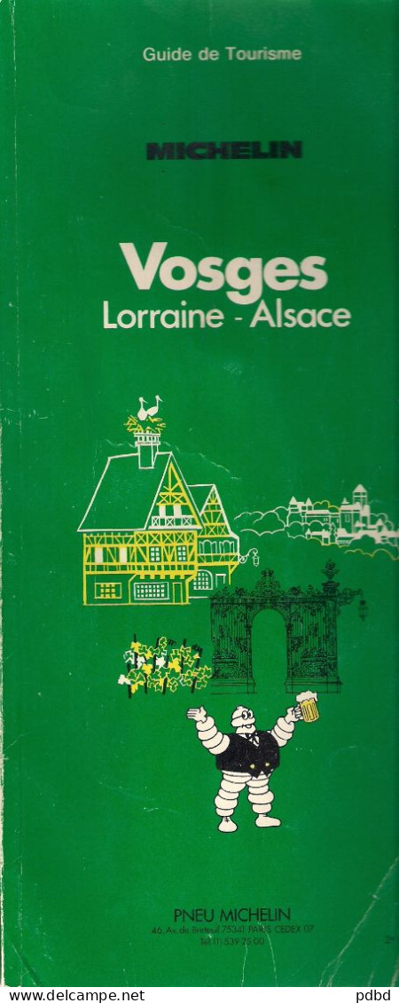 Lot de 19 Guides Michelin (16 Régions de France, 1 Italie, 1 Espagne ) et 1 guide illustration .