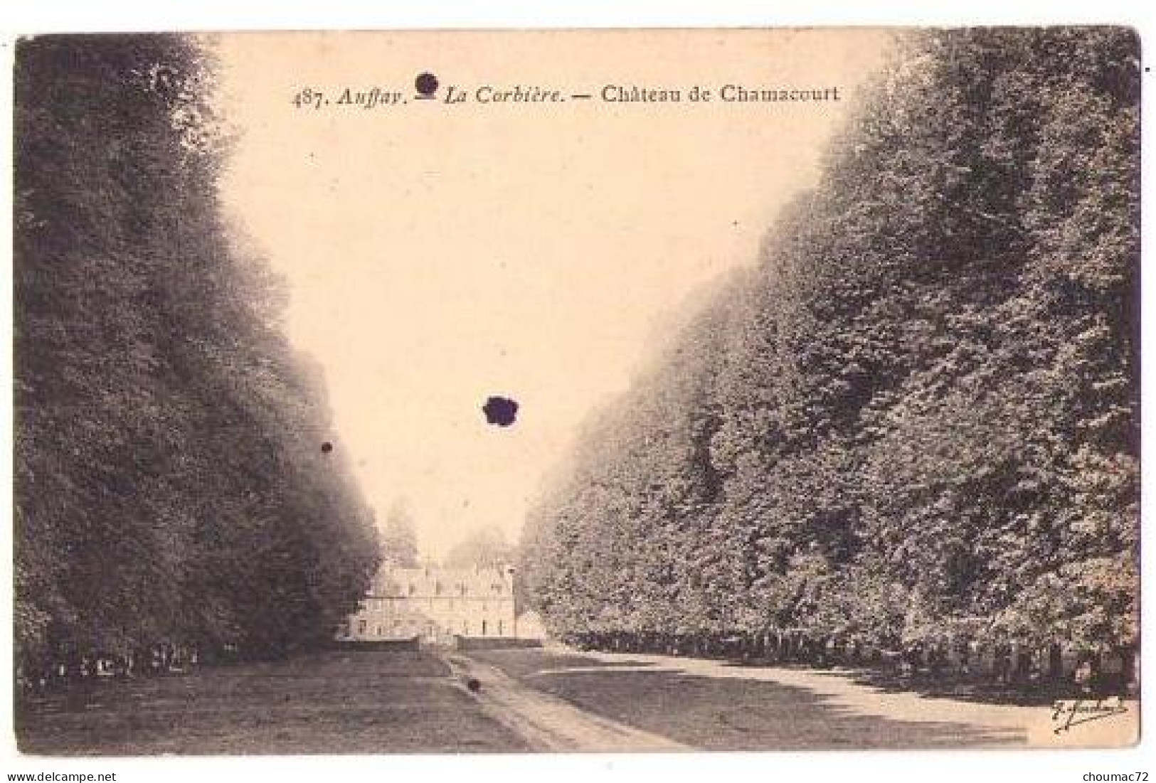 (76) 107, Auffay, La Cobière, Chateau De Chamancourt - Auffay